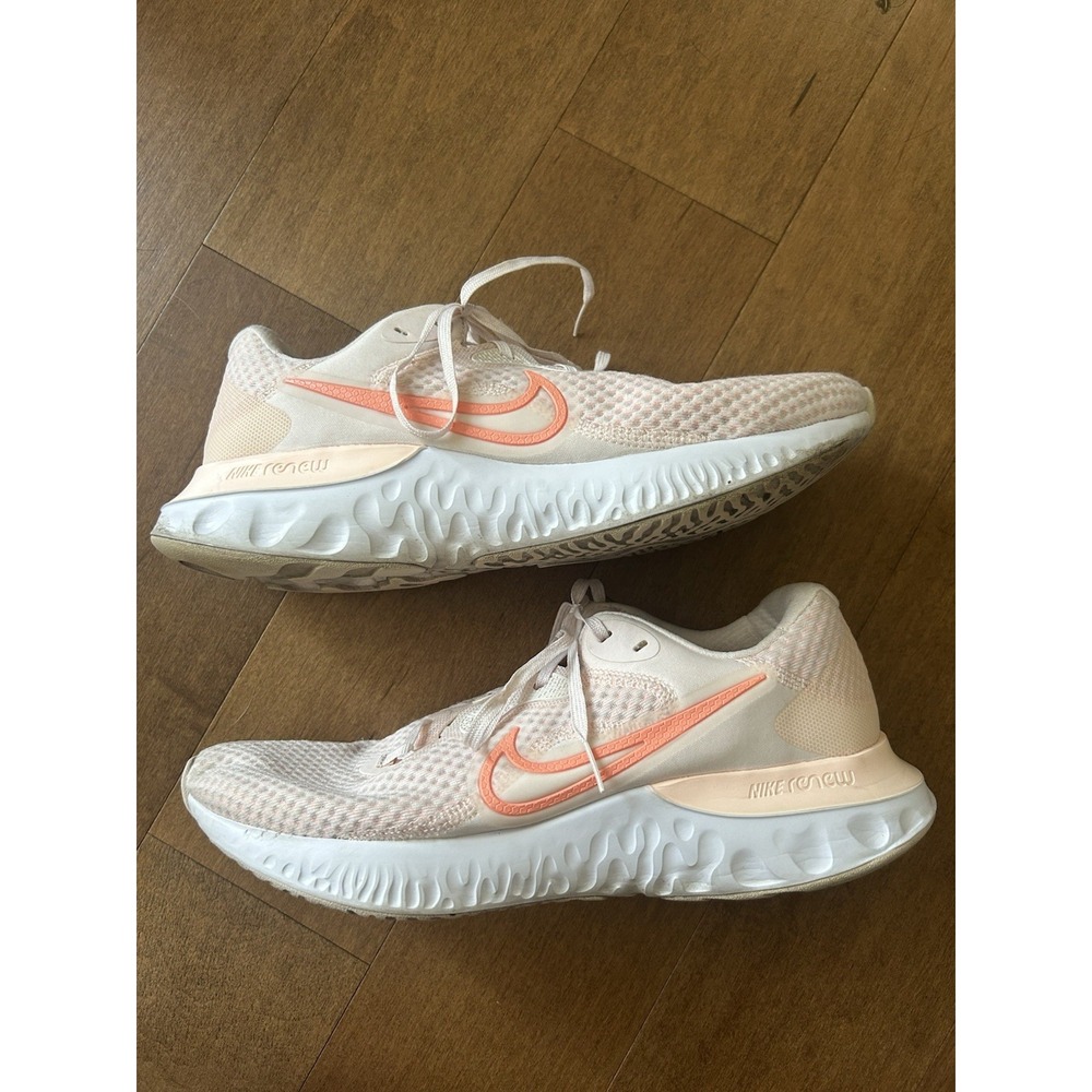 Nike Renew Run 2 Sneakers Womens 11 Pink Running Shoes CU3505-603 EU 43